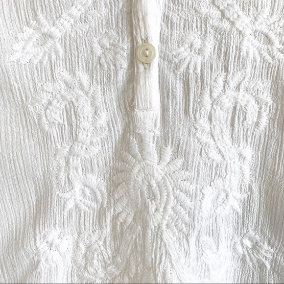 LILLY PULITZER white popover embroidered RELISTED - Picture 5 of 12